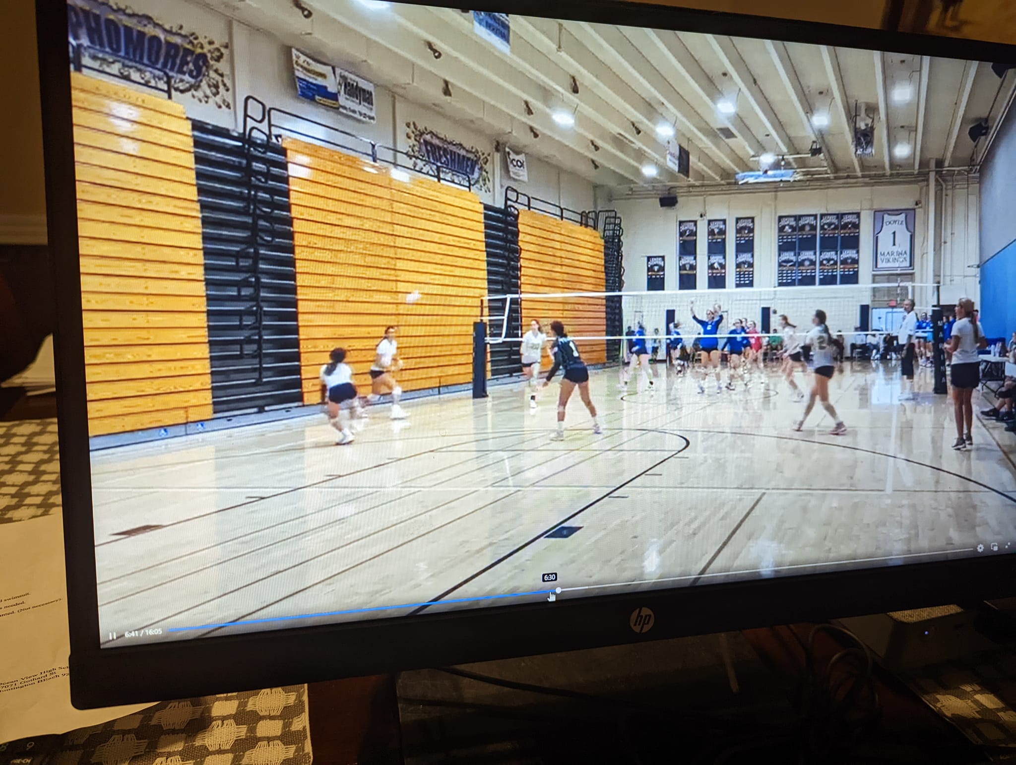 Volleyball Dad on Friday